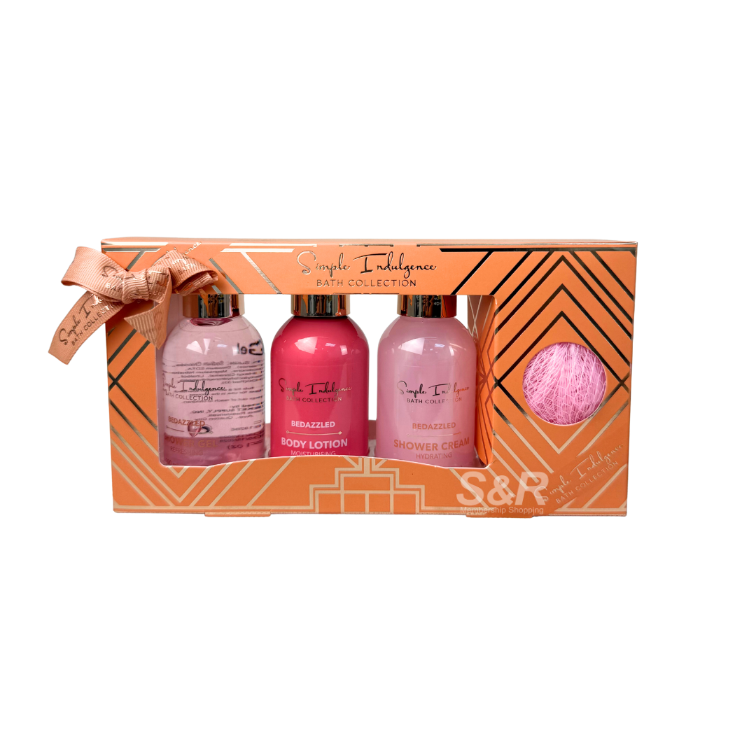 Simple Indulgence Bath Collection 3-piece Gift Set Simple Indulgence Bath Collection 3-piece Gift Set